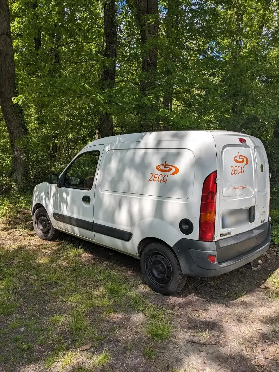 Gebraucht Renault Kangoo 64 PS (47 kW) 2007 Weiß Van / Kleinbus