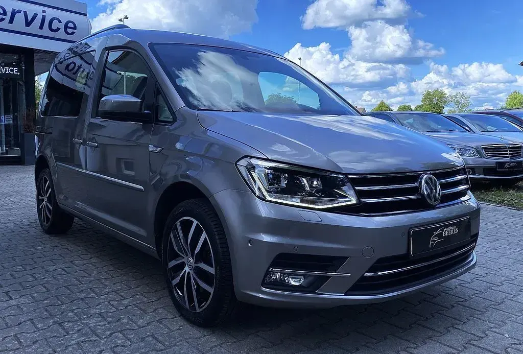 Gebraucht VW Caddy Highline 150 PS (110 kW) 2019 Beige Van / Kleinbus
