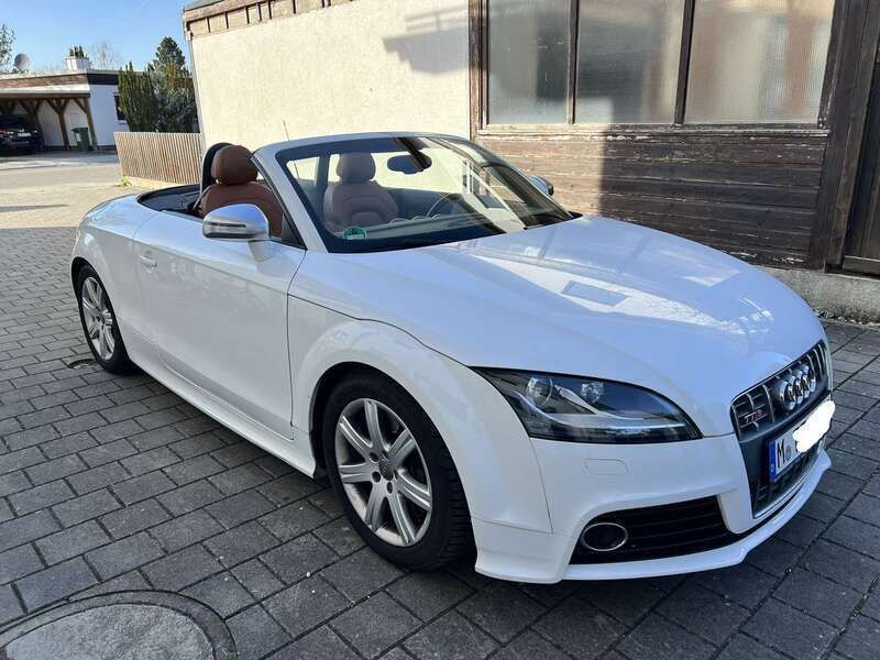 Weiß Gebraucht 2009 Audi TT Roadster Sport Cabrio | 17.900 € (Fairer Preis) - Bild 1/4