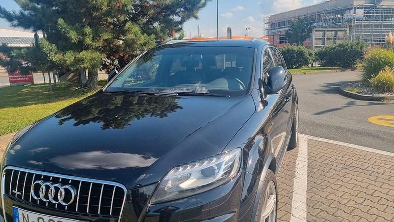 Schwarz Gebraucht 2012 Audi Q7 S-Line SUV | 14.300 € (Superpreis) - Bild 1/1
