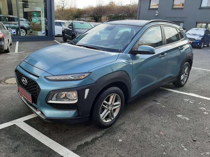Blau Gebraucht 2019 Hyundai Kona Pure SUV | 13.880 € (Superpreis) - Bild 1/4