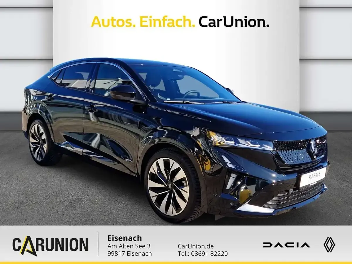 Ny Renault Rafale Techno 200 HK (147 kW) 2025 Sort SUV