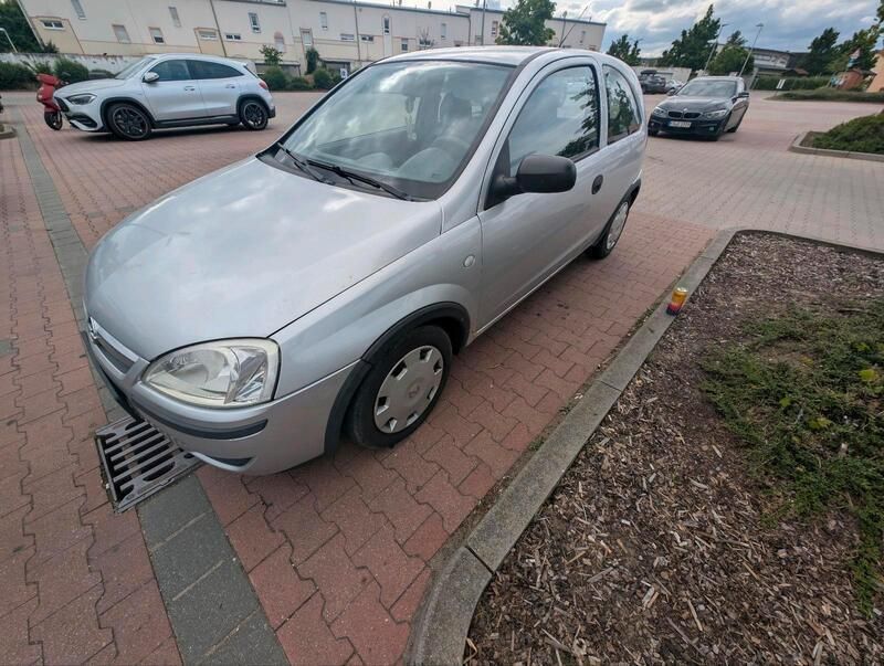 Silber Gebraucht 2003 Opel Corsa Kleinwagen | 550 € - Bild 1/4