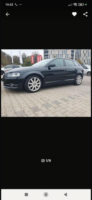 Second-hand Audi A3 170 CP (125 kW) 2012 Negru Hatchback