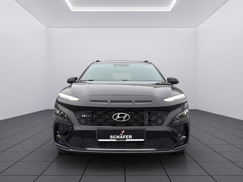 Gebraucht Hyundai Kona N Line 199 PS (146 kW) 2022 Schwarz SUV