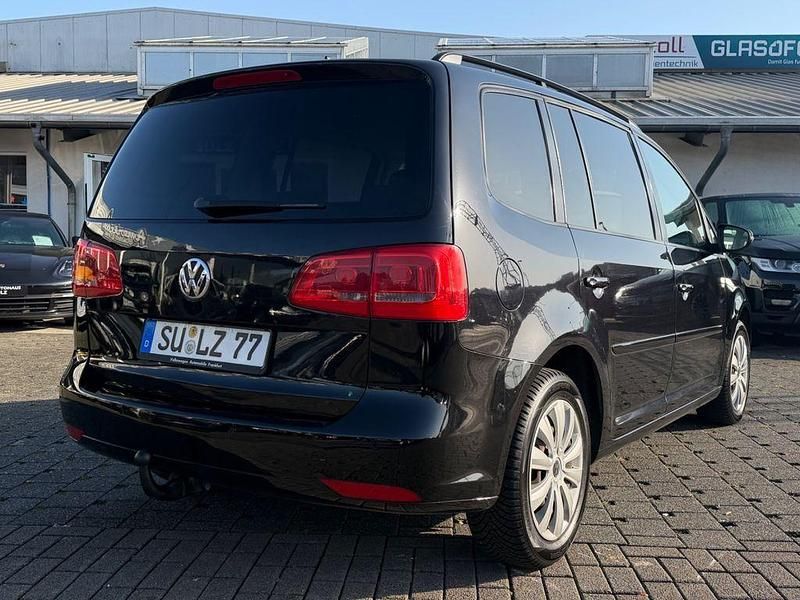 Gebraucht VW Touran Comfortline 105 PS (77 kW) 2012 Schwarz Van / Kleinbus