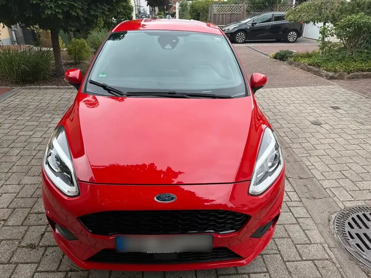Gebraucht Ford Fiesta ST-Line 100 PS (73 kW) 2018 Rot Kleinwagen