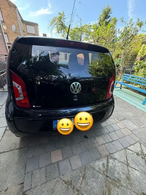 Gebraucht VW up! Black Edition 60 PS (44 kW) 2012 Schwarz Kleinwagen