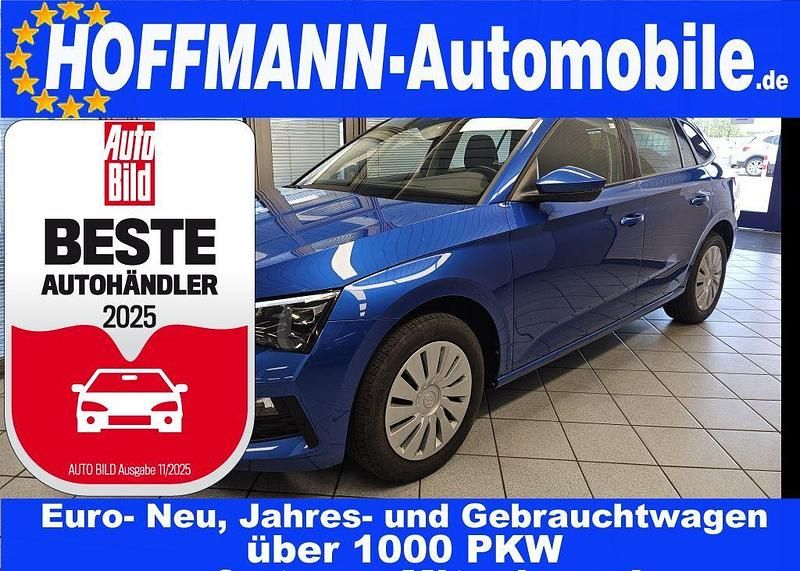 Raceblaumet. (metallic) Gebraucht 2023 Skoda Scala Ambition Kleinwagen | 17.550 € (Guter Preis) - Bild 1/4