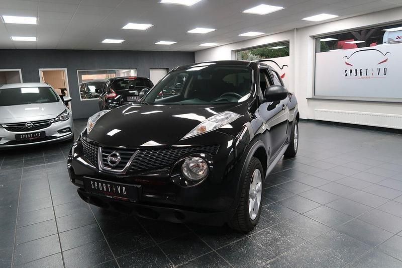 Schwarz Gebraucht 2014 Nissan Juke Visia+ SUV | 6.190 € (Etwas zu teuer) - Bild 1/4