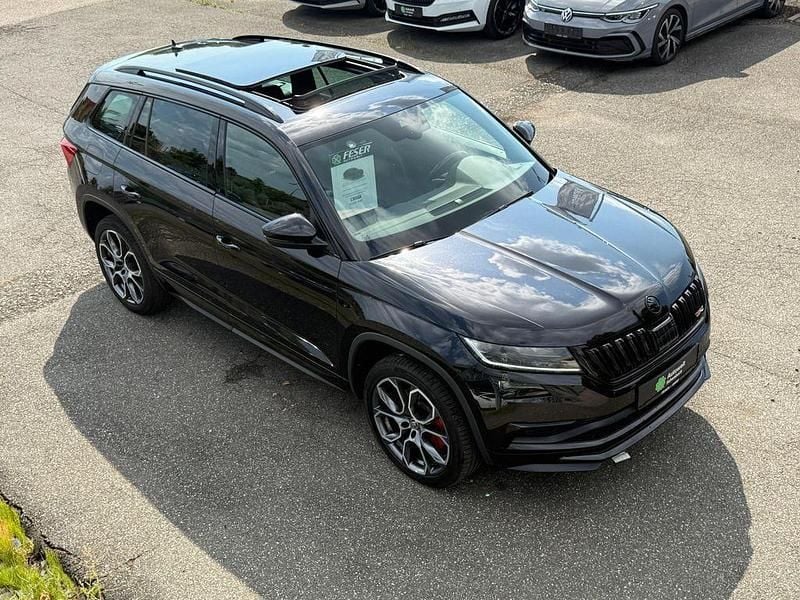 Black magic perleffekt Gebraucht 2020 Skoda Kodiaq RS SUV | 32.950 € (Guter Preis) - Bild 1/4