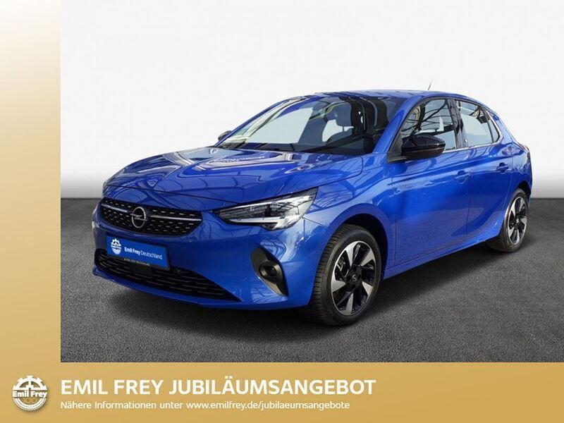 Blau Gebraucht 2021 Opel Corsa-e Elegance Kleinwagen | 19.420 € (Etwas zu teuer) - Bild 1/4