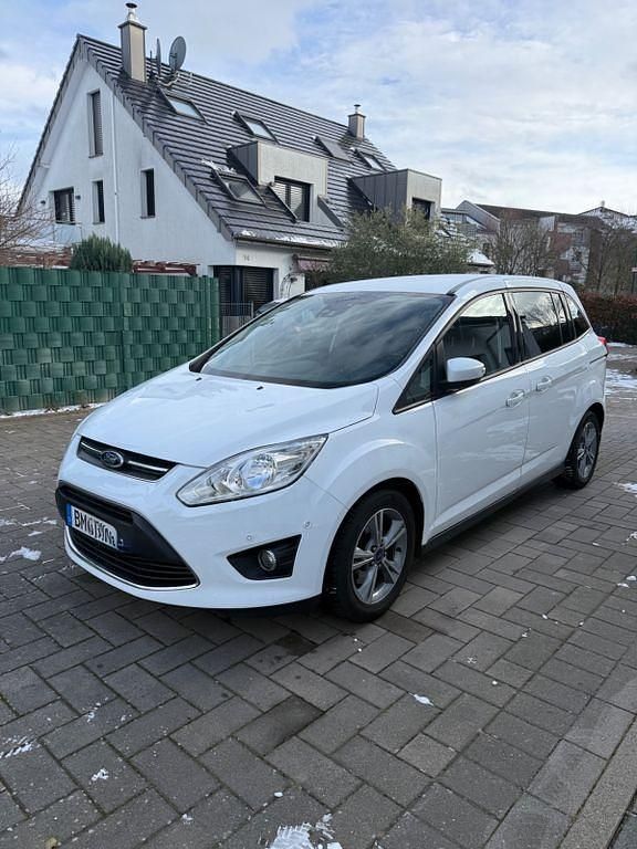Gebraucht Ford Grand C-Max 125 PS (91 kW) 2015 Weiß Van / Kleinbus