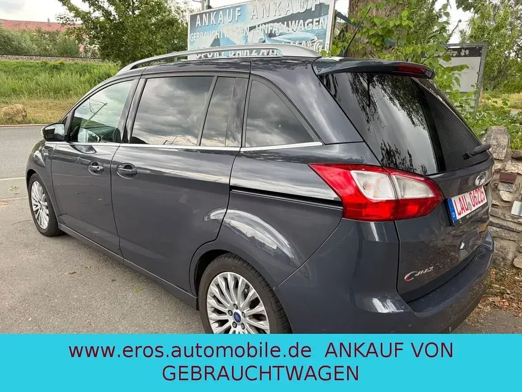 Gebraucht Ford Grand C-Max Titanium 150 PS (110 kW) 2011 Blau Van / Kleinbus
