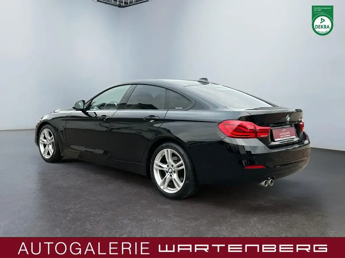 Second-hand BMW 420 Gran Coupé Advantage 184 CP (135 kW) 2019 Negru Coupe