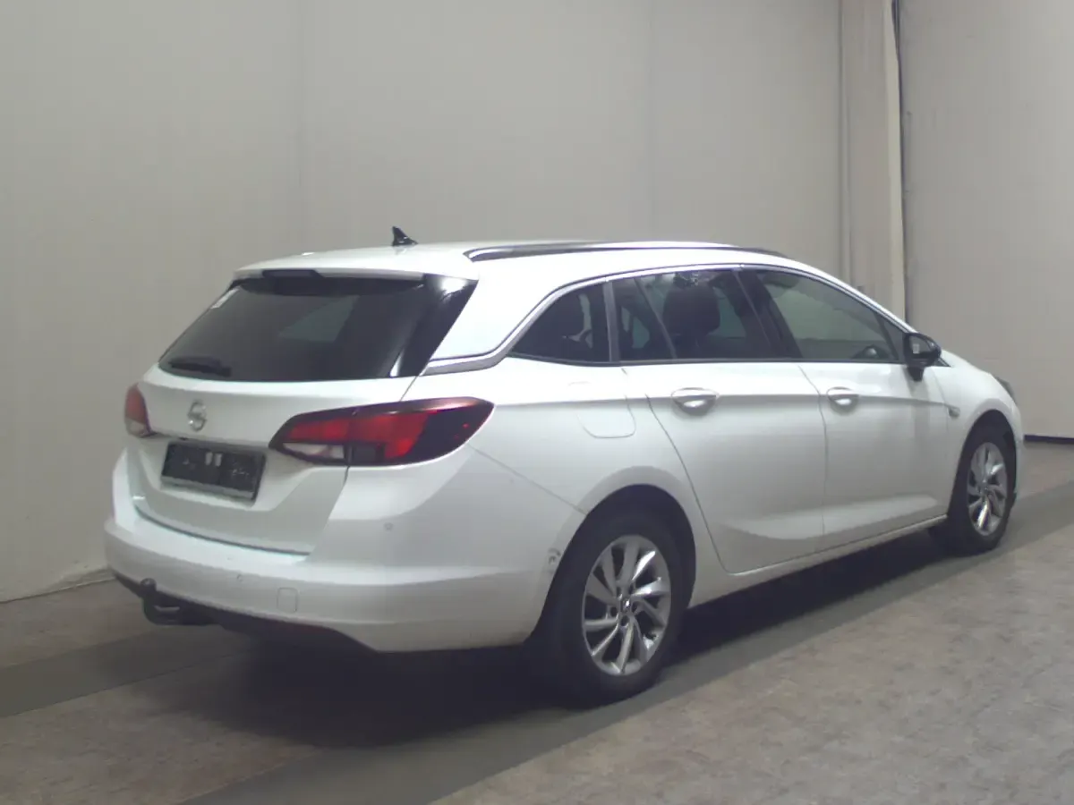 Gebraucht Opel Astra Elegance 122 PS (89 kW) 2021 Weiss Kombi