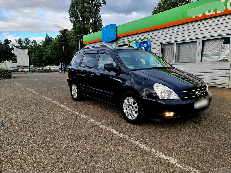 Gebraucht Kia Carnival 185 PS (136 kW) 2009 Schwarz Van / Kleinbus