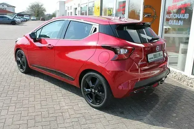 Gebraucht Nissan Micra 101 PS (74 kW) 2019 Rot metallic Kleinwagen