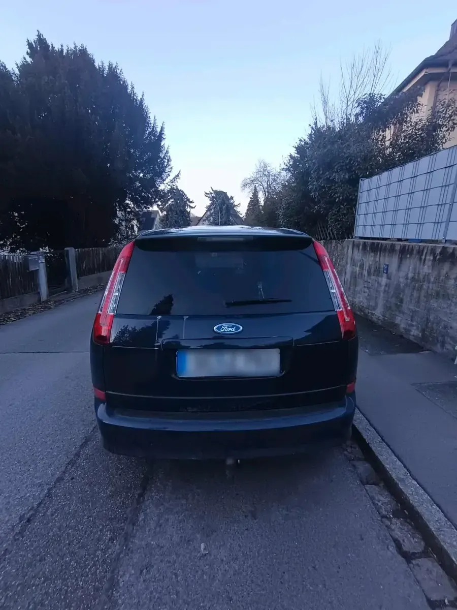 Gebraucht Ford C-MAX 108 PS (79 kW) 2009 Blau Van / Kleinbus