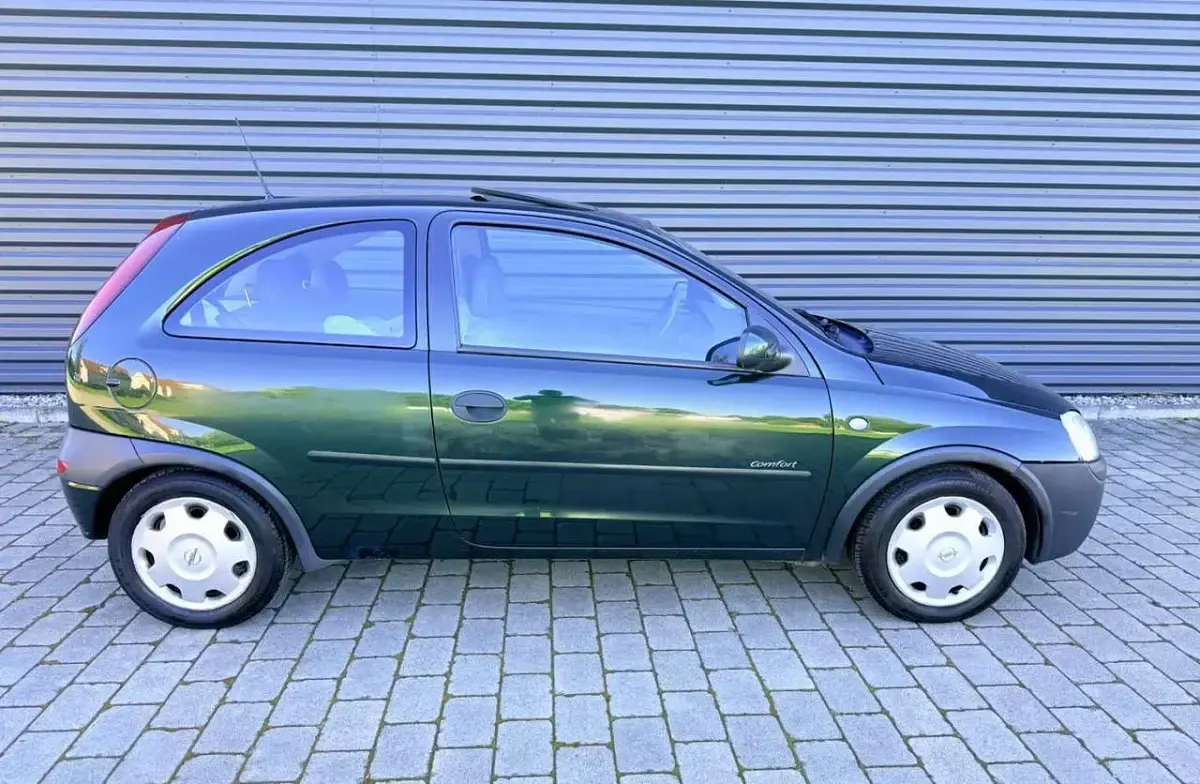 Gebraucht Opel Corsa Comfort 75 PS (55 kW) 2001 Grün Kleinwagen