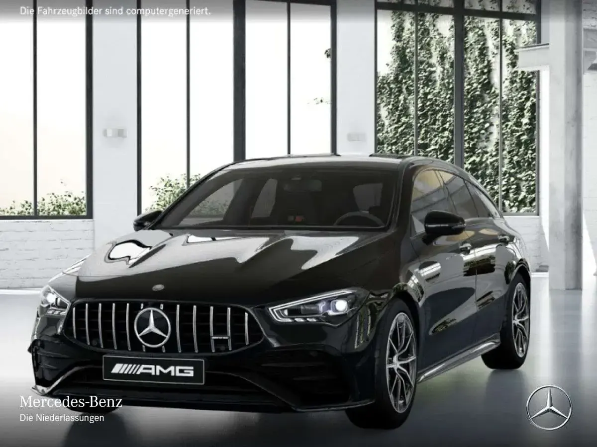 Gebraucht Mercedes CLA35 AMG Advanced Plus 306 PS (225 kW) 2025 Schwarz Coupé