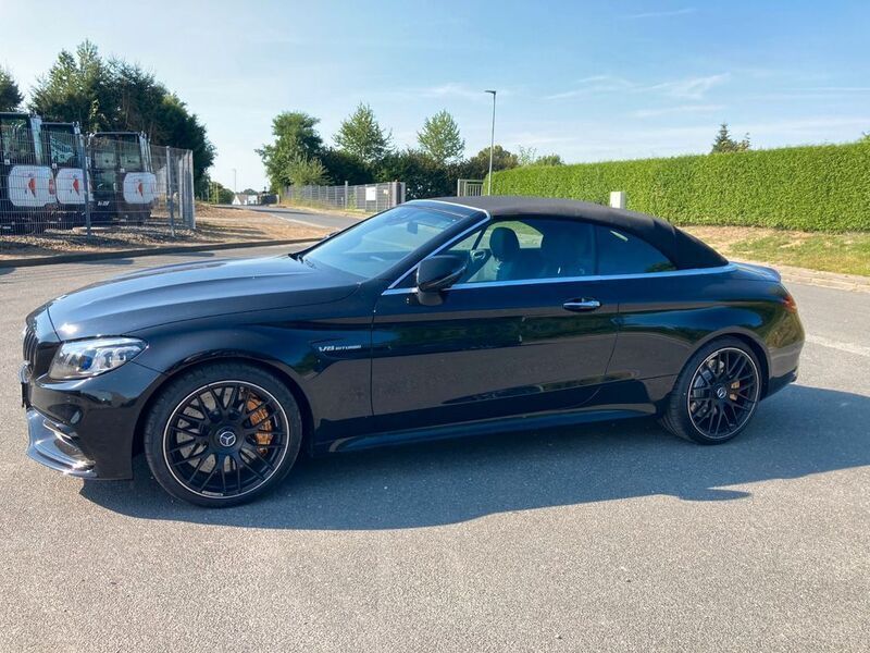 Obsidianschwarz metalliclack Neu 2024 Mercedes C63S AMG AMG Cabrio | 118.000 € - Bild 1/4