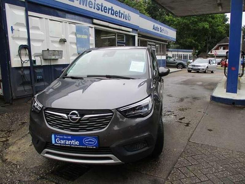Mondstein grau/e:vulkan grau Gebraucht 2021 Opel Crossland X SUV | 13.990 € (Fairer Preis) - Bild 1/4