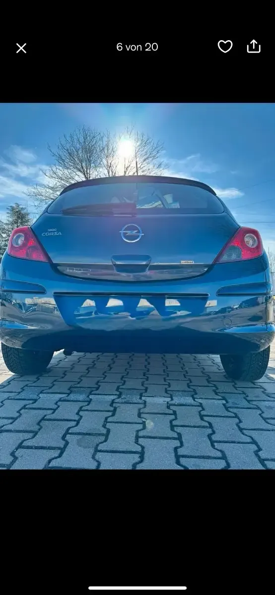 Gebraucht Opel Corsa 87 PS (63 kW) 2013 Blau Kleinwagen