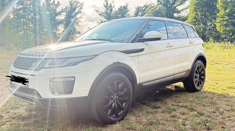 Weiß Gebraucht 2016 Land Rover Range Rover evoque SE SUV | 14.590 € (Superpreis) - Bild 1/4