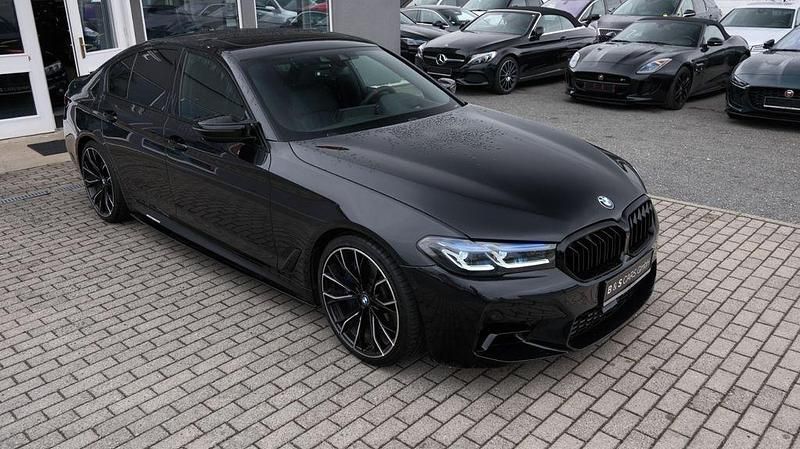 Brugt BMW M550 Performance 462 HK (339 kW) 2018 Sort Sedan