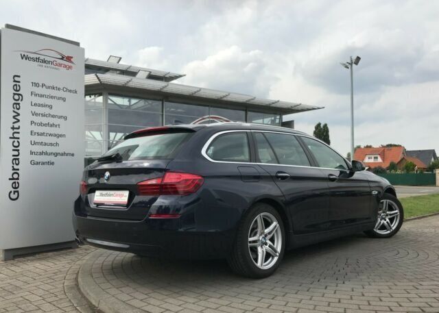 Second-hand BMW 525 218 CP (160 kW) 2014 Albastru Break