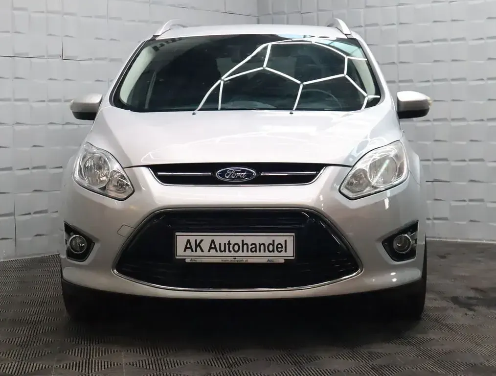 Gebraucht Ford Grand C-Max Titanium 116 PS (85 kW) 2011 Silber Van / Kleinbus