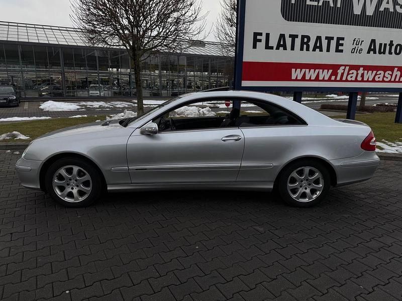 Gebraucht Mercedes CLK200 Elegance 163 PS (119 kW) 2002 Silber Coupé