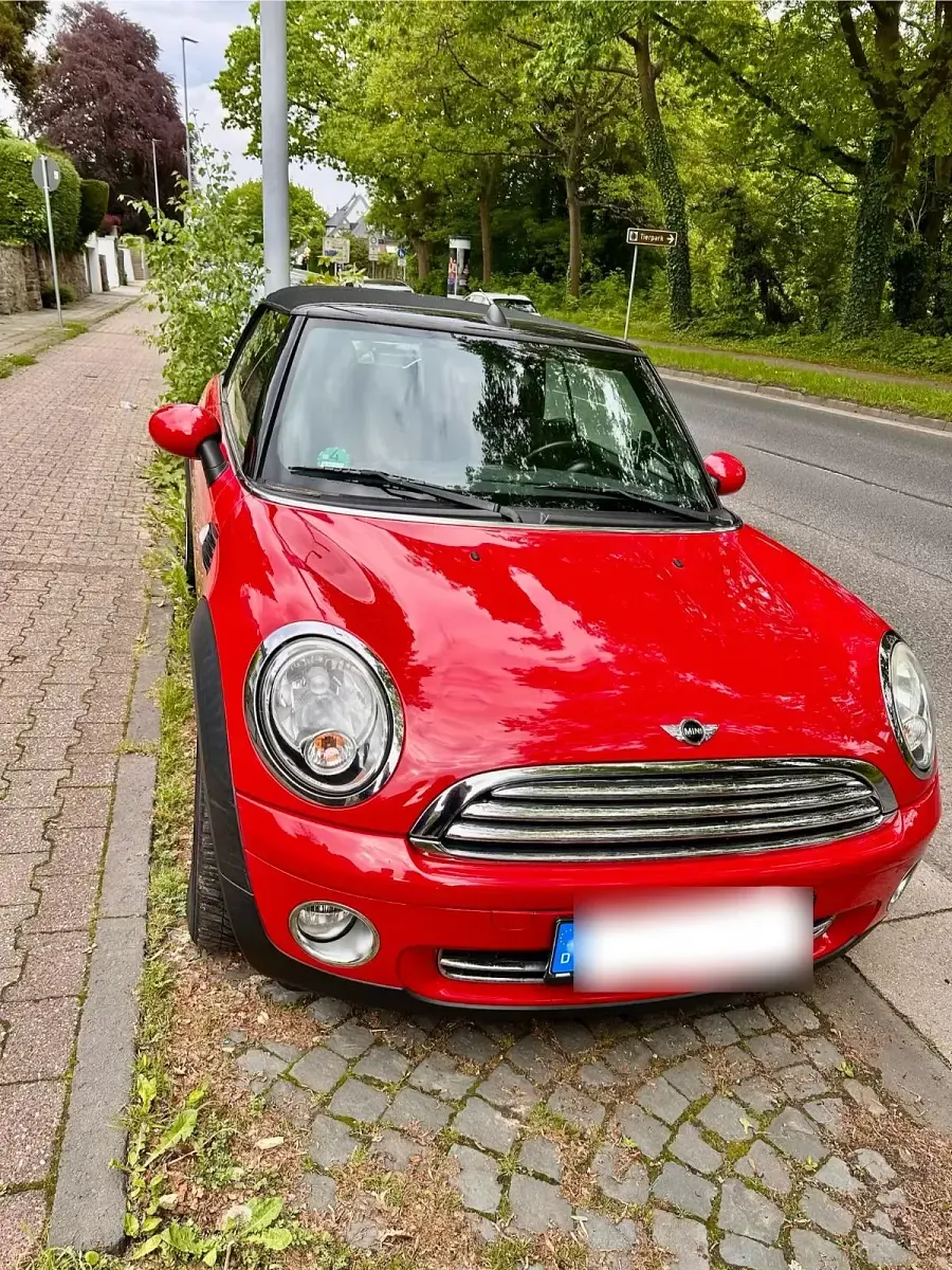 Gebraucht Mini Cooper Cabriolet 115 PS (84 kW) 2009 Rot Cabrio