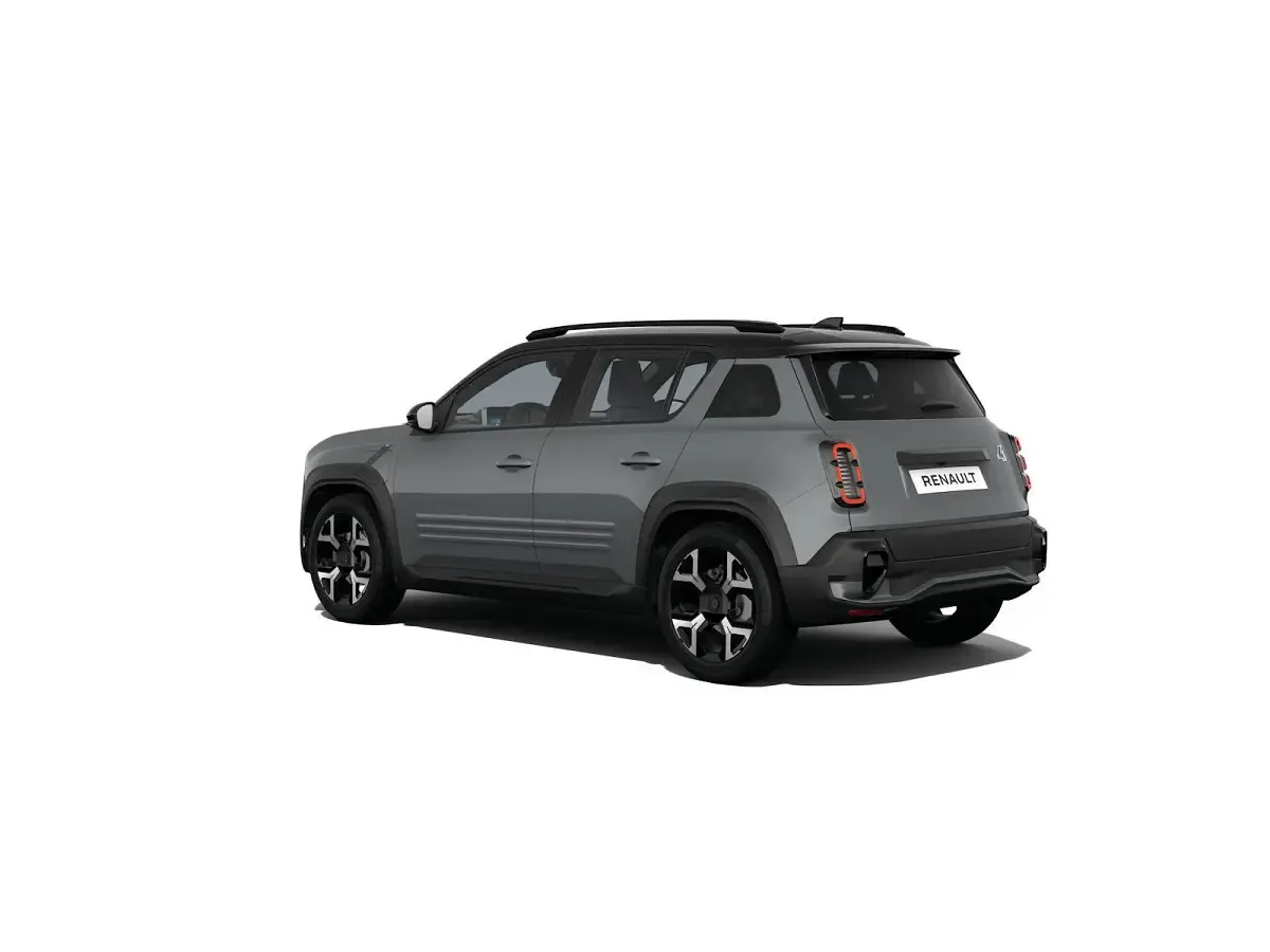 Neu Renault 4 E-Tech Komfort 110 kW (150 PS) 2025 Schiefergrau, black pearlschwarz metallic (grau) SUV