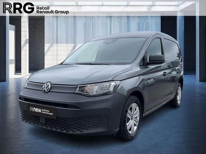 Indiumgrau metallic Gebraucht 2021 VW Caddy Van / Kleinbus | 20.989 € (Superpreis) - Bild 1/3