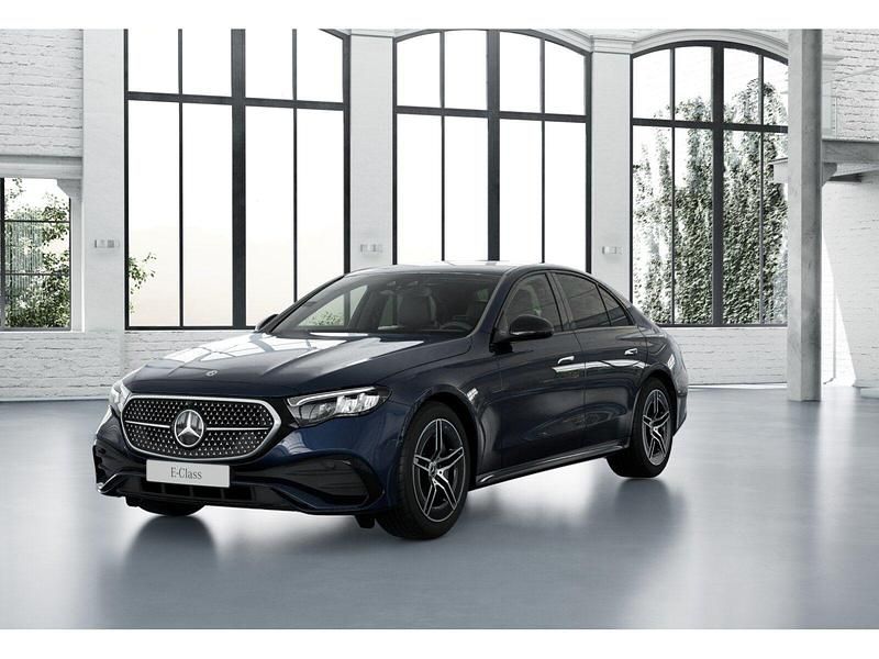 Gebraucht Mercedes E220 AMG line 197 PS (144 kW) 2025 Metalliclack nautikblau Limousine