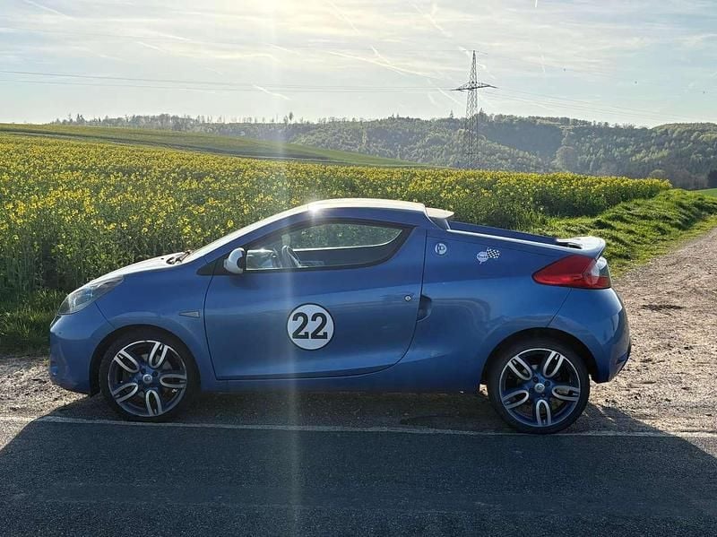 Second-hand Renault Wind 102 CP (75 kW) 2012 Albastru Cabrio