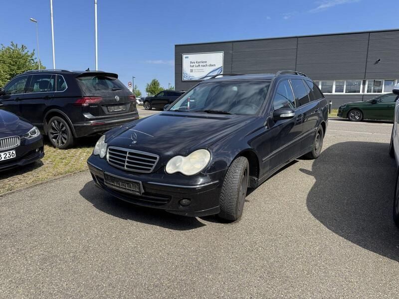 Blau Gebraucht 2007 Mercedes C200 Kombi | 950 € (Guter Preis) - Bild 1/4
