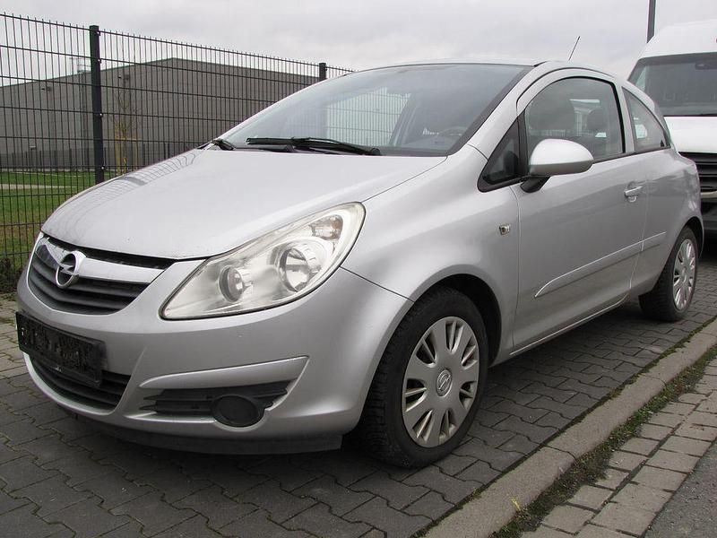 Silber Gebraucht 2008 Opel Corsa Edition Kleinwagen | 2.200 € (Fairer Preis) - Bild 1/4