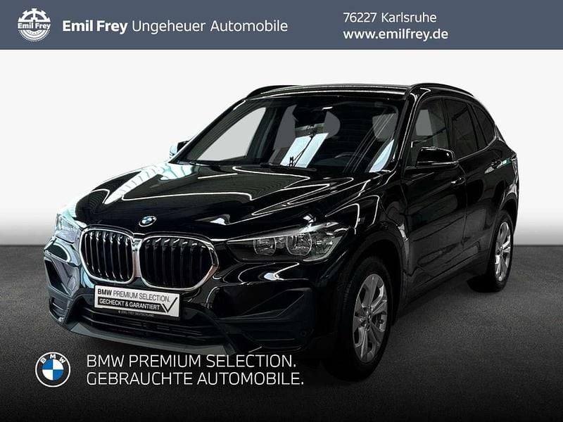 Schwarz Gebraucht 2021 BMW X1 Advantage SUV | 20.990 € (Guter Preis) - Bild 1/3