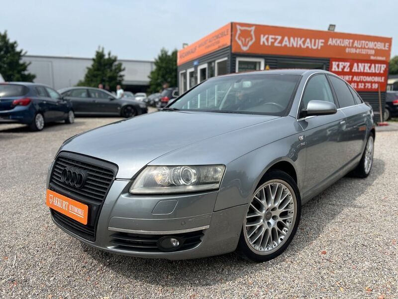 Grau Gebraucht 2009 Audi A6 S-Line Limousine | 5.390 € (Guter Preis) - Bild 1/4