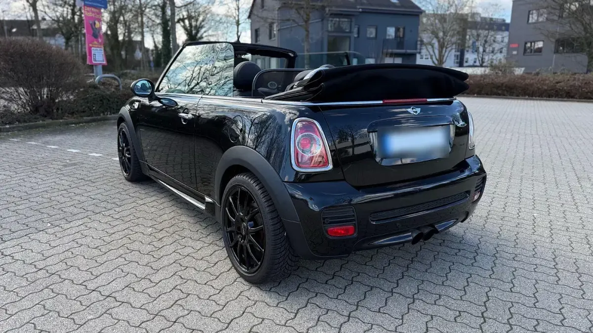 Gebraucht Mini John Cooper Works Cabriolet 211 PS (155 kW) 2012 Schwarz Cabrio