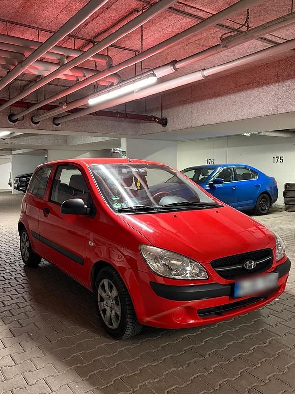 Gebraucht Hyundai Getz 97 PS (71 kW) 2009 Rot Kleinwagen
