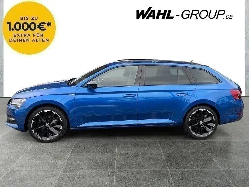 Gebraucht Skoda Superb SportLine 218 PS (160 kW) 2022 Blau Kombi