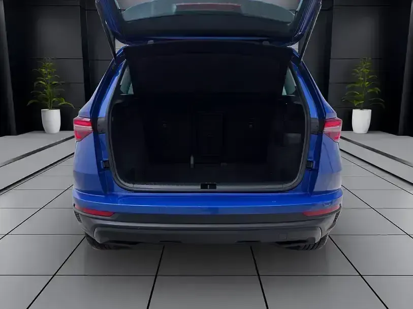 Gebraucht Skoda Karoq Selection 150 PS (110 kW) 2024 Blau SUV