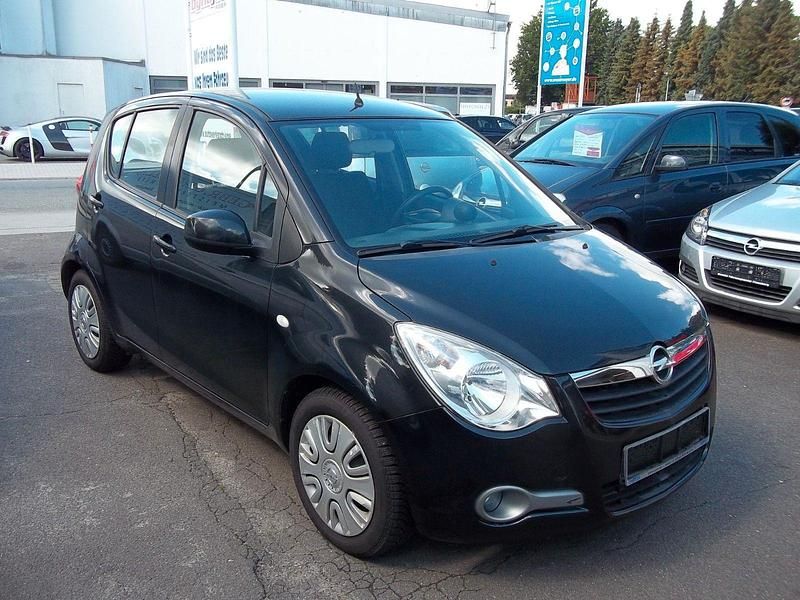 Gebraucht Opel Agila Edition 65 PS (47 kW) 2008 Schwarz Kleinwagen