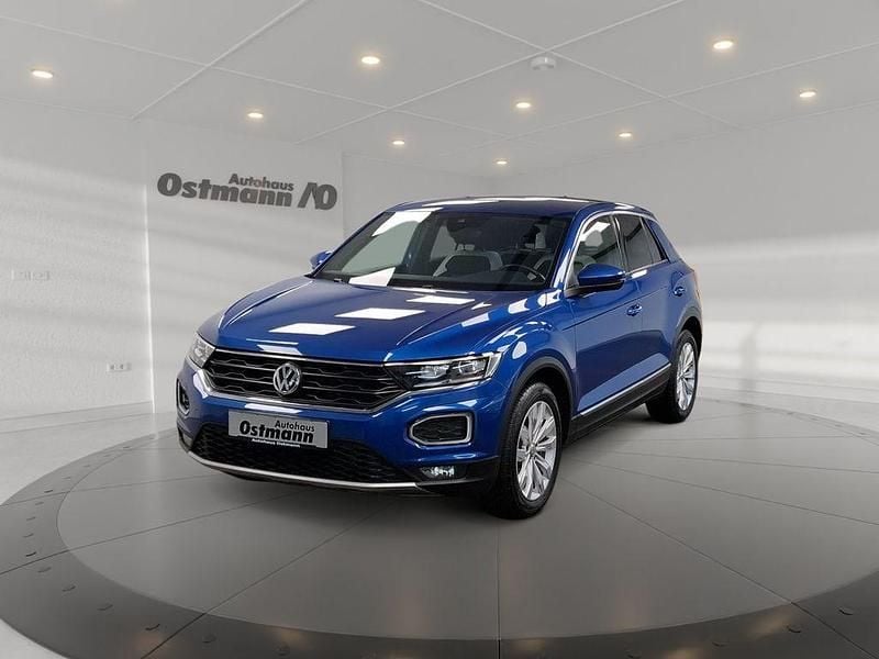 Ravennablau metallic Gebraucht 2019 VW T-Roc Sport SUV | 23.220 € (Fairer Preis) - Bild 1/4