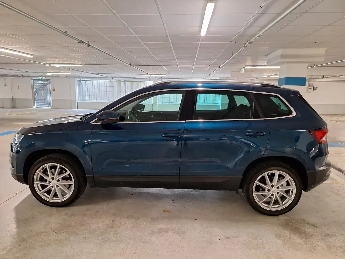 Gebraucht Skoda Karoq Style 150 PS (110 kW) 2018 Blau SUV