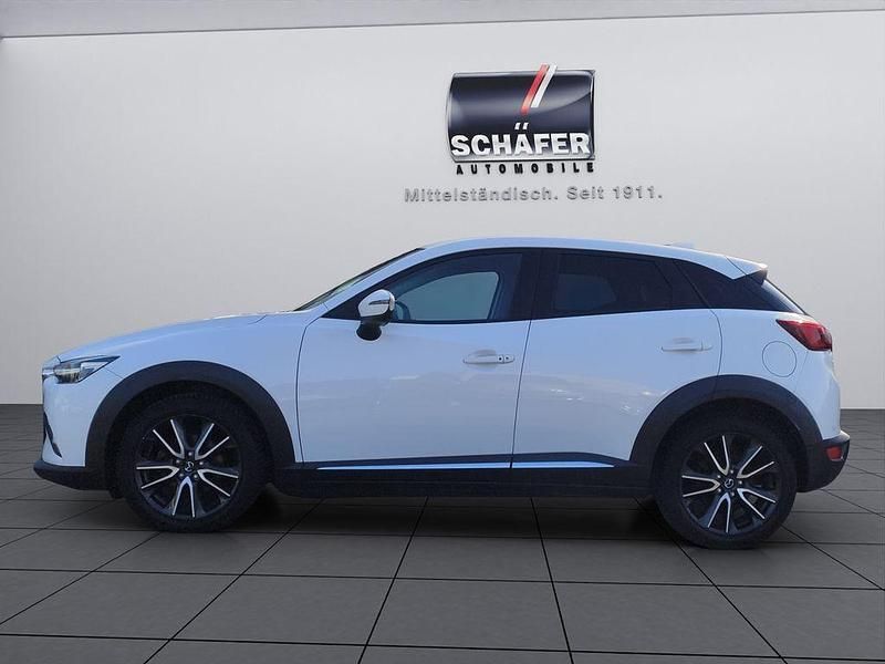 Gebraucht Mazda CX-3 Sports-Line 105 PS (77 kW) 2016 Weiß SUV